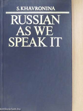Russian as We Speak It