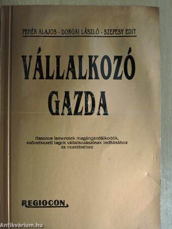 Vállalkozó gazda