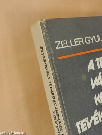 A termelővállalatok kereskedelmi tevékenységének szervezése