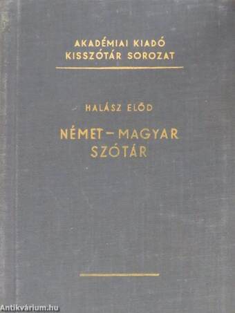 Német-magyar szótár