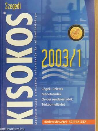 Szegedi Kisokos 2003/1