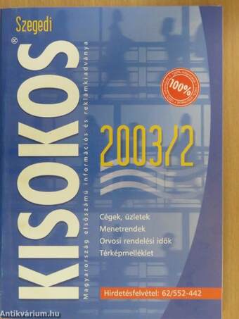 Szegedi Kisokos 2003/2