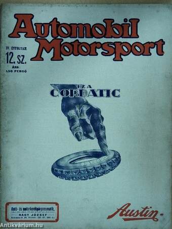 Automobil-Motorsport 1929. július 13.