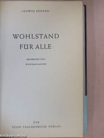 Wohlstand für alle