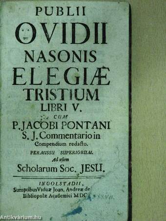Elegiae Tristium V.