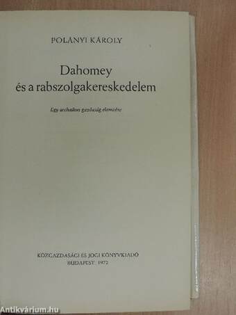 Dahomey és a rabszolgakereskedelem