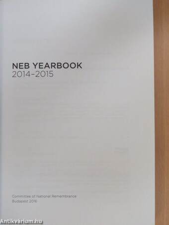 NEB Yearbook 2014-2015