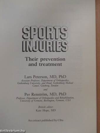 Sports Injuries 1.