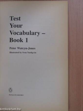 Test Your Vocabulary - Book 1.