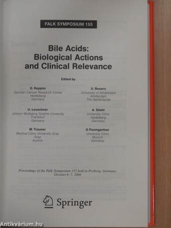 Bile Acids: Biological Actions and Clinical Relevance - CD-vel