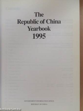 The Republic of China Yearbook 1995