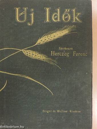 Uj Idők 1939. I-II. (nem teljes évfolyam)