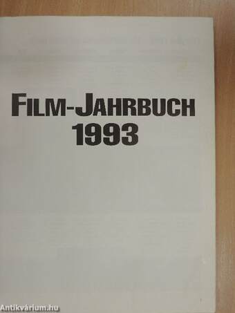 Film-Jahrbuch 1993