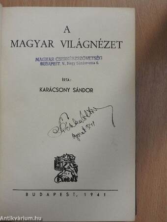 A magyar világnézet