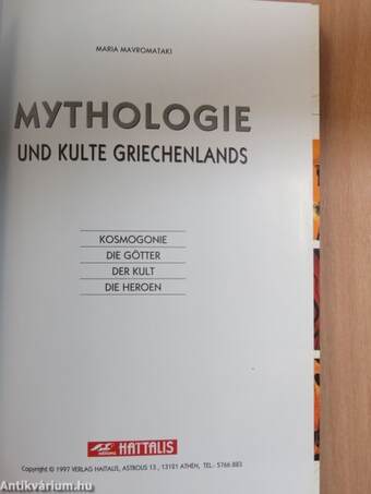 Mythologie und Kulte Griechenlands