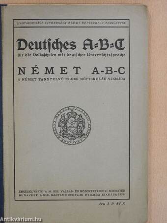 Deutsches A-B-C (gótbetűs)
