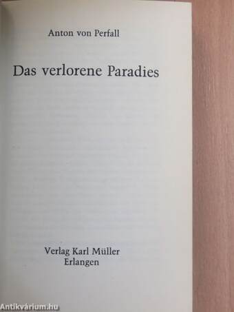 Das verlorene Paradies