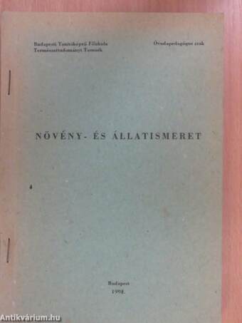 Növény- és állatismeret