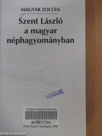 Szent László a magyar néphagyományban