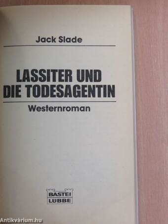 Lassiter und die Todesagentin