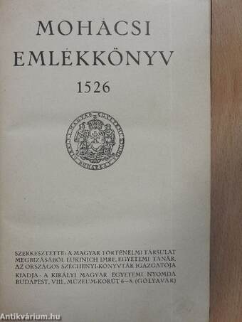 Mohácsi emlékkönyv 1526