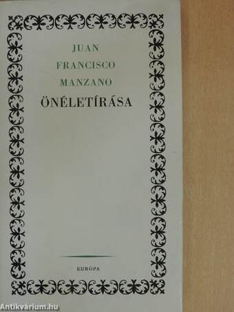 Juan Francisco Manzano önéletírása