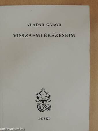 Visszaemlékezéseim