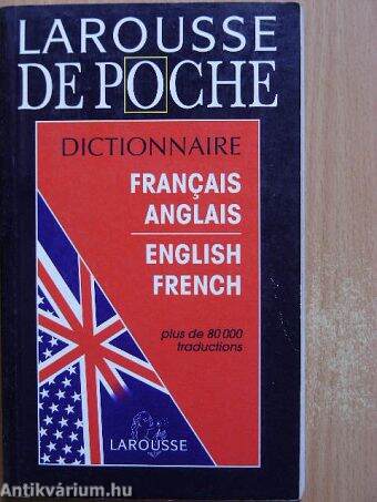 Larousse de Poche Francais-Anglaish, Anglais-Francais Dictionnaire