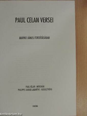 Paul Celan versei