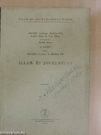 Állam- és jogelmélet 2.