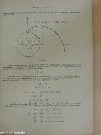 Műszaki matematikai gyakorlatok A. II.