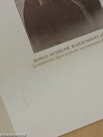 A debreceni Református Dóczi Polgári Leányiskola értesítője az 1935-36. tanévről