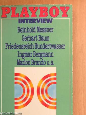 Reinhold Messner/Gerhart Baum/Friedensreich Hundertwasser/Ingmar Bergmann/Marlon Brando u.a.