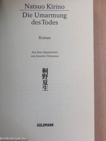 Die Umarmung des Todes