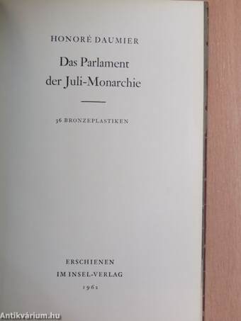 Das Parlament der Juli-Monarchie