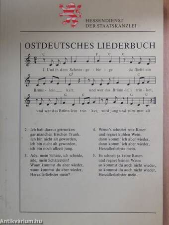 Ostdeutsches Liederbuch