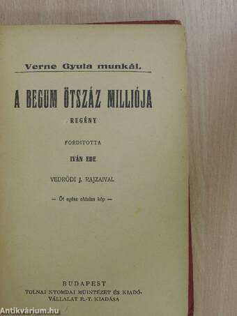 A Begum ötszáz milliója/Ox doktor ötlete