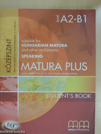 Matura Plus - Középszint - Student's Book - CD-vel