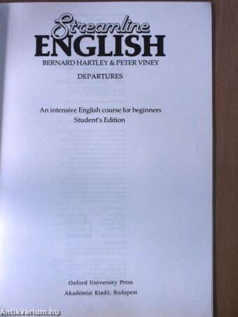 Streamline English Departures - Student's Book