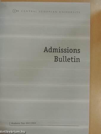 Admissions Bulletin