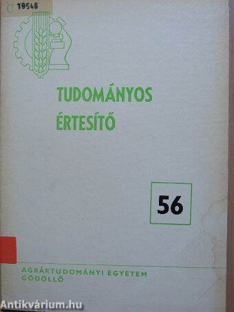 Tudományos Értesítő 56.