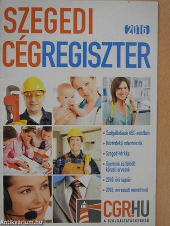 Szegedi cégregiszter 2016