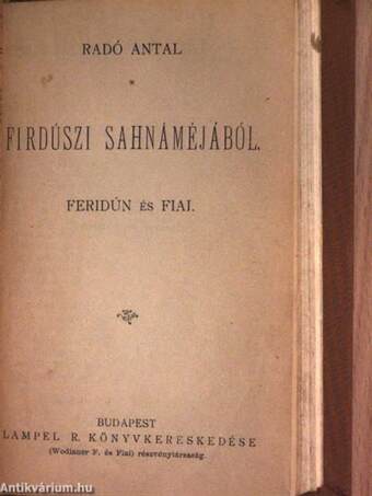 A tévedés/Egy vén diák elbeszéléseiből/Pjetuskov/Orosz elbeszélők tára II./Orosz elbeszélők tára III./A diadalmas szerelem dala/Huszonhat és egy/Firdúszi Sahnáméjából