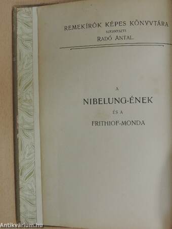 A Nibelung-ének és a Frithiof-monda I. (töredék)