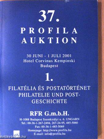 Profila Auktion 37./1.