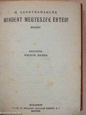 Mindent megteszek érted!/Klára lesz a feleségem!/Boldog fiatalok