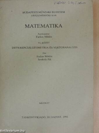 Matematika VI.