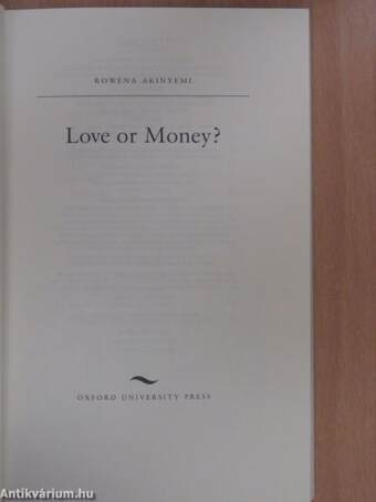 Love or Money?