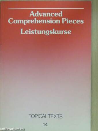 Advanced Comprehension Pieces