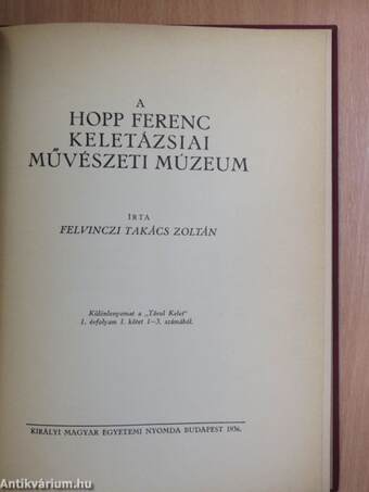 A Hopp Ferenc Keletázsiai Művészeti Múzeum